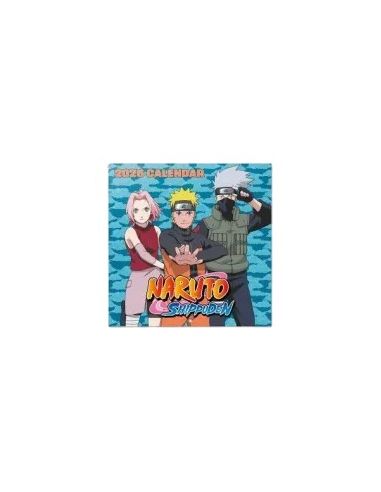 Calendario Anual 2025 Erik Pared 295 X 295 Mm Naruto