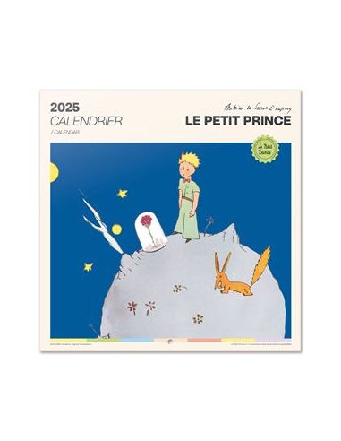 Calendario Anual 2025 Erik Pared 295 X 295 Mm El Principito