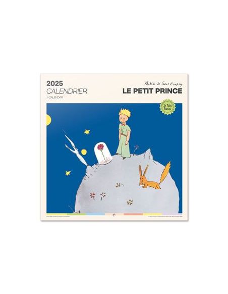 Calendario Anual 2025 Erik Pared 295 X 295 Mm El Principito