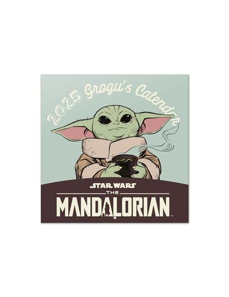 Calendario Anual 2025 Erik Pared 295 X 295 Mm Mandalorian