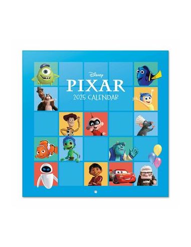 Calendario Anual 2025 Erik Pared 295 X 295 Mm Pixar