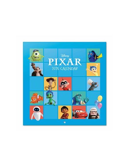 Calendario Anual 2025 Erik Pared 295 X 295 Mm Pixar