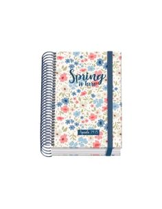 Agenda Escolar Cart. Forrado A6 D/P Prime Spring Fsc Mix
