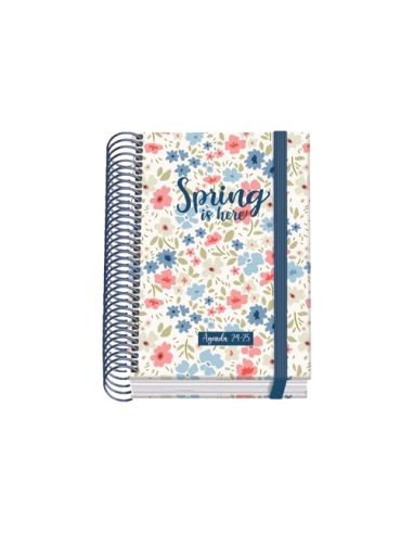 Agenda Escolar Cart. Forrado A6 D/P Prime Spring Fsc Mix
