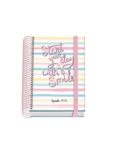 Agenda Escolar Cart. Forrado A6 D/P Prime Smile Fsc Mix