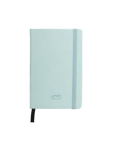 Cuadernos A6 80 Hojas 100 G Pautado Verde Claro Tapa Dura Galgo