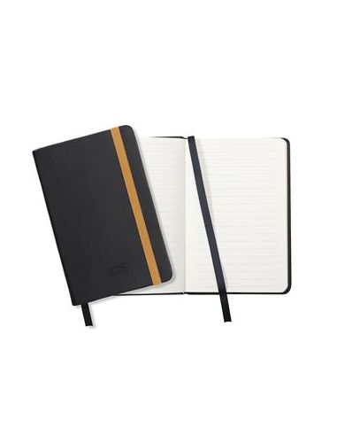 Cuadernos A6 80 Hojas 100 G Pautado Negro Tapa Dura Galgo