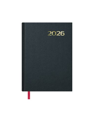 Agenda Sintex Día Página 14 X 20 Cm Negro Fsc Mix