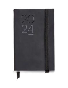 Miquelrius Agenda Pocket Semana Vista Luxor Flx. Negro 24