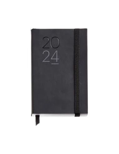 Miquelrius Agenda Pocket Semana Vista Luxor Flx. Negro 24
