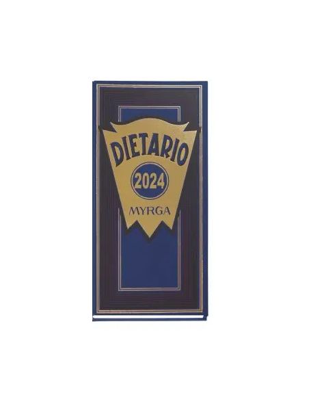 Dietario Dos Tercios 2024 Dia Pagina Azul 432 Paginas Myrga