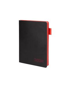 Agenda Encuadernada Liderpapel Sifnos A5 2024 Dia Pagina Papel 70 Gr Color Rojo