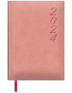 Agenda Dohe Brasilia 2024 Día Página 15 X 21 Rosa Cuarzo