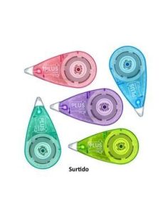 Corrector En Cinta Plus Whiper Mini Paste 4,2Mm X 6M Colores Surtidos