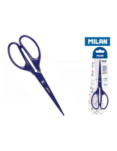 Blíster Tijeras De Oficina Acid Azul 17 Cm