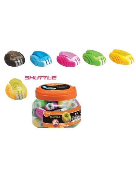 Afilalapices Shuttle Colores Surtidos (Bote 20 Uds)