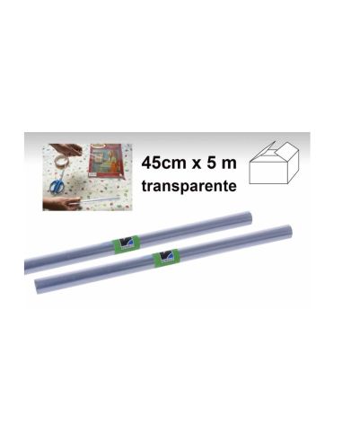 Forro Para Libros No Adhesivo Renolit 50 Micras 0,45 X 5 M. Transparente