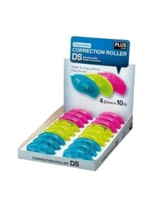 Corrector En Cinta Plus Ds 4,2Mm X 10M Colores Surtidos