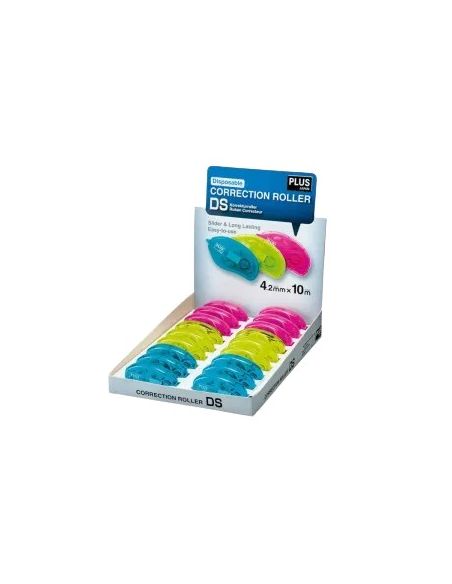 Corrector En Cinta Plus Ds 4,2Mm X 10M Colores Surtidos