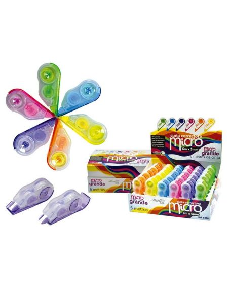 Cinta correctora micro 5 mm x 6 m
