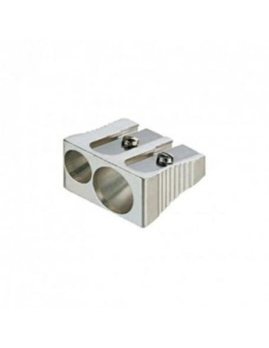 Afilalapices metalico doble uso