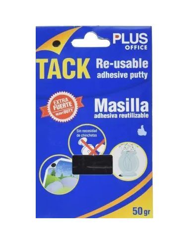 Masilla Adhesiva Plus Office Tack Extrafuerte 50G