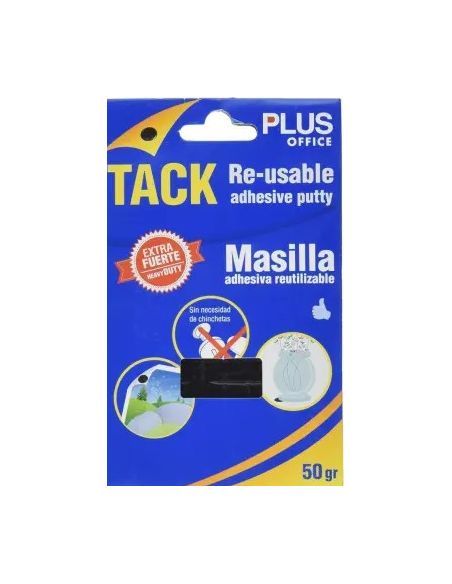 Masilla Adhesiva Plus Office Tack Extrafuerte 50G