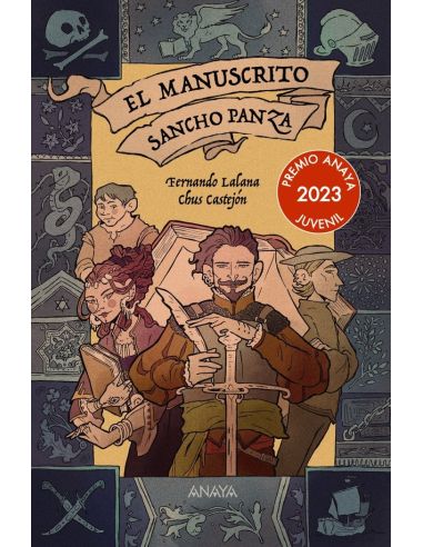 El Manuscrito De Sancho Panza (Xx Premio Anaya Juvenil 2023)|Libreriasalesiana