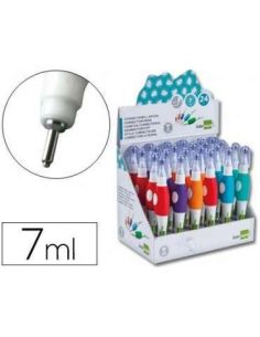 Corrector Liderpapel Lapiz Roller -Punta Metalica De 1.6 Mm Capacidad 7 Ml -Expositor De 24 Unidades