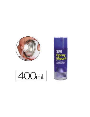 Pegamento Scotch Spray Mount 400 Ml -Adhesivo Reposicionable