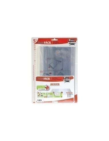 Pack 5 Uds Forralibros Ajustable Fixo Pvc 290X530|Libreriasalesiana