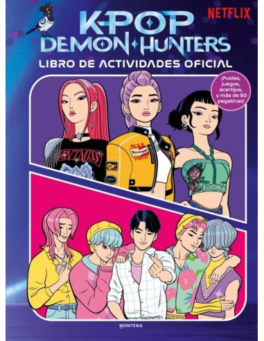 Kpop demon hunters activity books