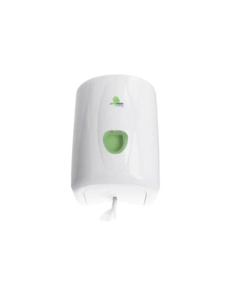 Dispensador Papel Secamanos Bunzl Greensource Hoja A Hoja Fabricado En Abs Color Blanco