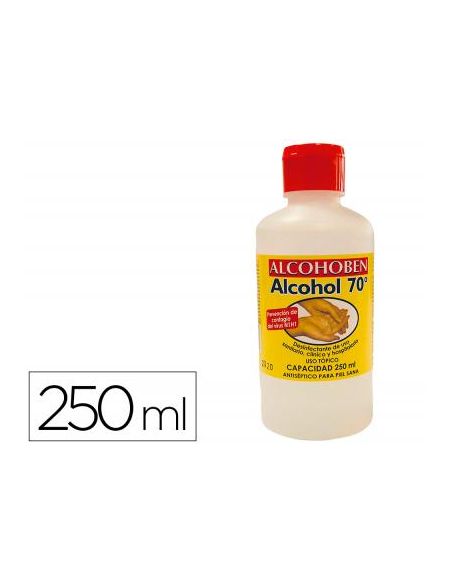 Alcohol Etilico Alcohoben De 70º Bote De 250 Ml