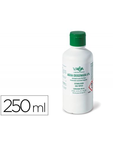 Agua Oxigenada Vaza Bote De 250 Ml