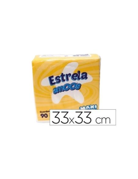 Servilleta Celulosa Amoos 33X33 Cm 2 Capas Paquete De 100 Unidades