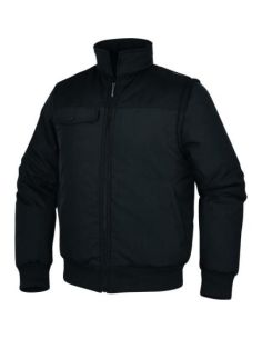 Chaleco Deltaplus Multibolsillos Con Cremallera Y Mangas Desmontables 80% Poliester 20% Algodon Talla S