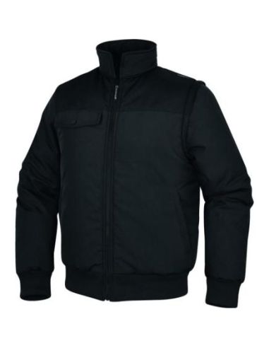 Chaleco Deltaplus Multibolsillos Con Cremallera Y Mangas Desmontables 80% Poliester 20% Algodon Talla S