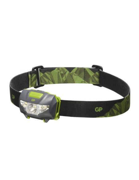 Linterna De Cabeza Gp Led 180 Lumenes 2 Niveles Intensidad 80X63 Mm