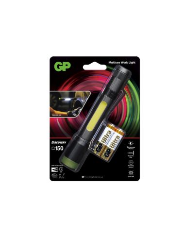 Linterna Gp Led 180 Lumenes Longitud 163 Mm Diametro 26 Mm