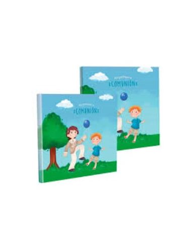 Libro Firmas Comunion Estuche Lujo (Niño Campo)