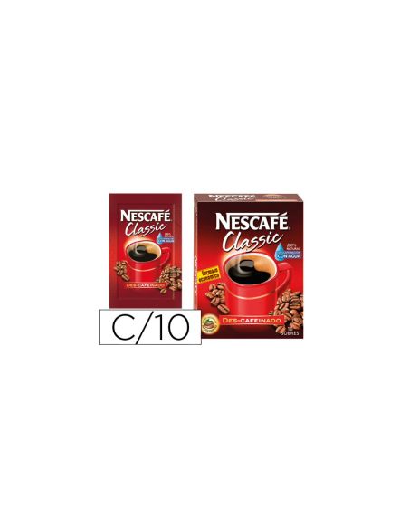 Cafe Nescafe Natural Monodosis Caja De 10 Sobres