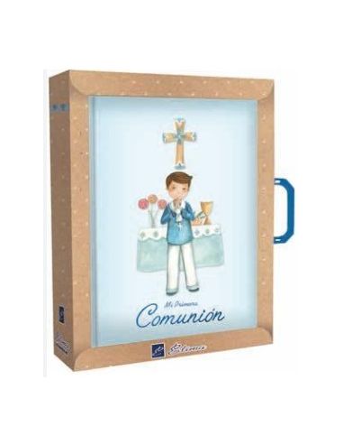 Libro De Firmas Comunion + Maletin (Niño Altar)