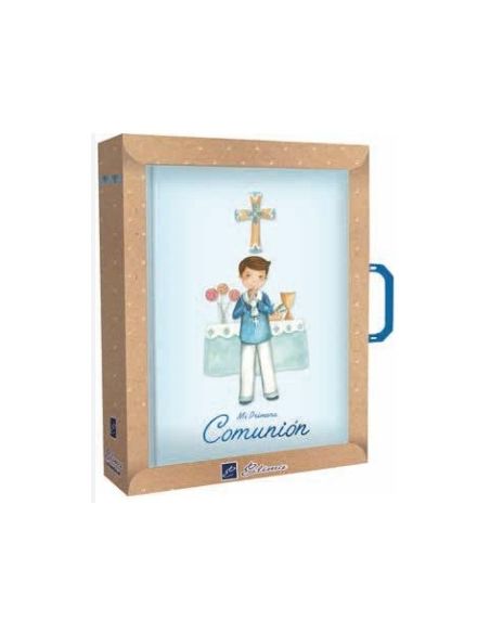 Libro De Firmas Comunion + Maletin (Niño Altar)