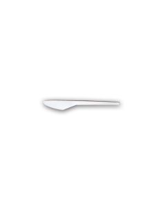 Cuchillo De Plastico Blanco Paquete De 100