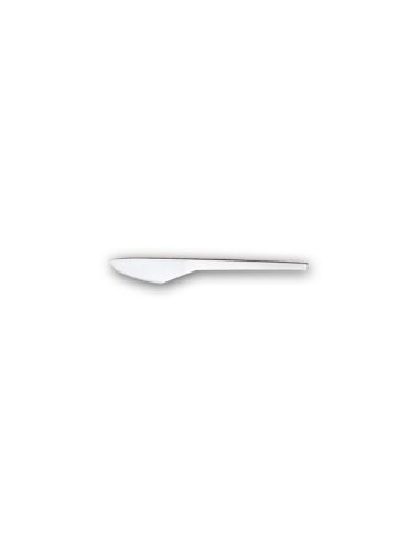 Cuchillo De Plastico Blanco Paquete De 100