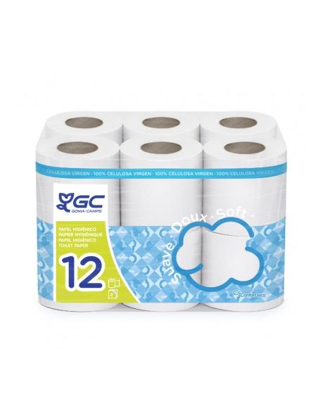 Papel Higienico Gc 2 Capas Paquete De 12 Rollos