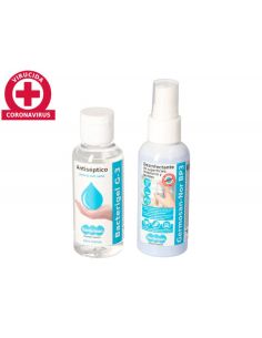 Dispensador Para Gel Y Jabon Bacterisan Para Pared Manual Capacidad 800 Ml Color Blanco 120X110X240 Mm