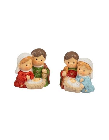 Nacimiento imán niños resina surt. 3,5x3,6cm PB22173 (24) (240)