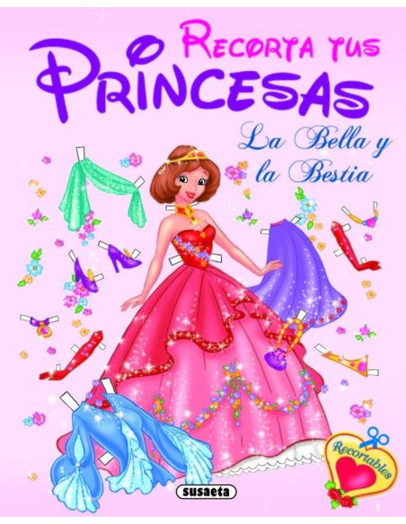 La Bella y La Bestia (Recorta tus Princesas)|Libreriasalesiana